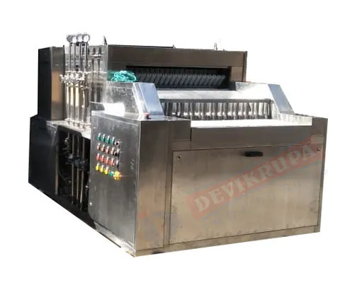automatic linear vial bottle washing machine